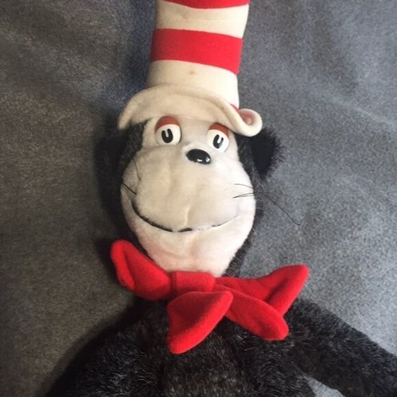 Vintage Dr Suess Cat in the Hat Stuffed Plushie Collectible - Picture 2 of 4